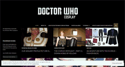 Desktop Screenshot of doctor-who-cosplay.com